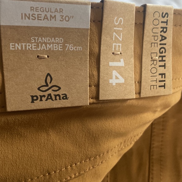 (A6) Prana Halle Straight Regular inseam Earthbound Hiking Pants - Size 14, NWT - Picture 14 of 15